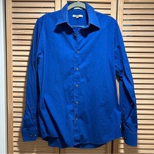 Express Royal Blue Dress Shirt
